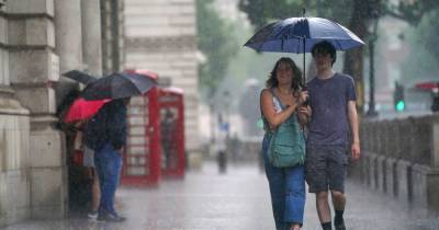 UK weather: 'Intense' thunder and rain storms set to batter Britain in latest forecast - www.manchestereveningnews.co.uk - Britain