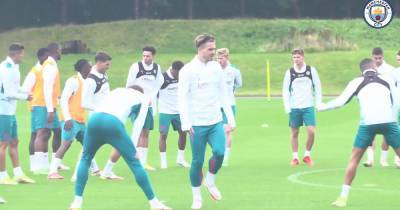 Man City training squad revealed ahead of PSG trip in Champions League - www.manchestereveningnews.co.uk - Manchester