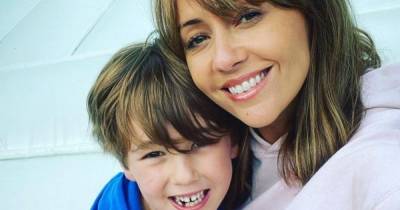 Corrie's Samia Longchambon shares emotional throwback of son with soap legend - www.manchestereveningnews.co.uk