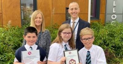 Airdrie school scoops Nurture UK award for developed support of its pupils - www.dailyrecord.co.uk - Britain