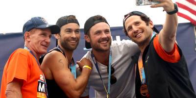 Chace Crawford & Dylan Efron Compete in the Malibu Triathlon With Max Greenfield - www.justjared.com - Los Angeles - Malibu