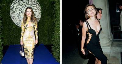 Elizabeth Hurley’s midlife Versace dress moment at 56 - www.msn.com