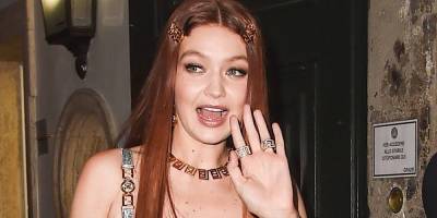 Gigi Hadid Steps Out for Fendace After Party Before Flying to Paris for Fashion Week! - www.justjared.com - Paris - Italy