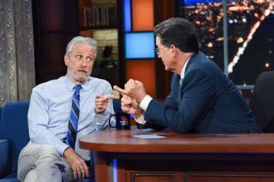 Jon Stewart Offers Stephen Colbert Some Very Strong Opinions About Sandwiches And Fish - etcanada.com - city Sandwich