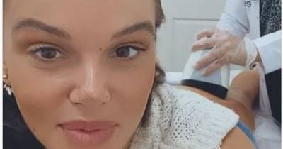 Kate Connor - Roxie Hart - Faye Brookes - Corrie's Faye Brookes shares video of herself having a bum tightening treatment - manchestereveningnews.co.uk - Chicago - county Hart