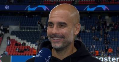 Pep Guardiola reacts to Lionel Messi start for PSG and explains Liverpool role in Man City selection - www.manchestereveningnews.co.uk - Manchester