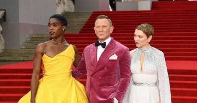 James Bond No Time To Die world premiere: Stars arrive including Daniel Craig, Rami Malek and Lashana Lynch - www.msn.com