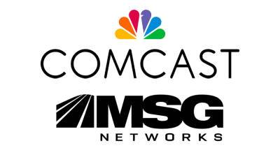 In Latest Regional Sports Pay-TV Tangle, MSG Network Warns Of Potential Comcast Blackout - deadline.com - New York - New York - New Jersey - state Connecticut