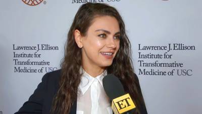 Mila Kunis on How She and Ashton Kutcher 'Tag Team' To Juggle Their Lives and Careers (Exclusive) - www.etonline.com