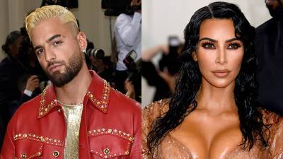 Maluma Just Responded to Rumors He Secretly Dated Kim After Her Divorce From Kanye - stylecaster.com