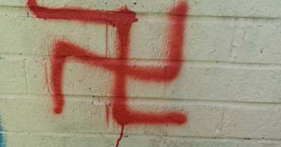 Vile Nazi graffiti appears at Scots Catholic primary school as thug paints red swastika on wall - www.dailyrecord.co.uk - Scotland