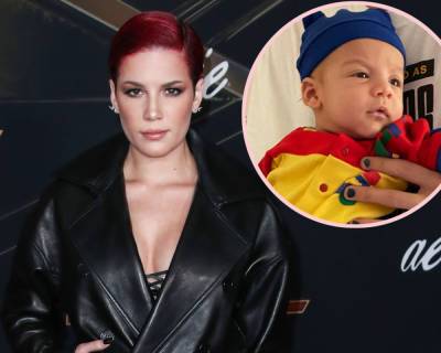 Halsey Shares First Pic Of Baby Ender's Face In Sweet Post -- Look! - perezhilton.com