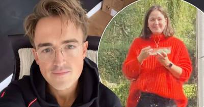Tom Fletcher's wife tries to cheer up 'bummed out' Strictly star - www.msn.com