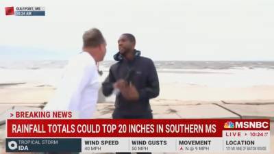 Ohio Man Arrested on Assault Charges for Attack on MSNBC Reporter Covering Hurricane Ida - thewrap.com - state Mississippi - Ohio