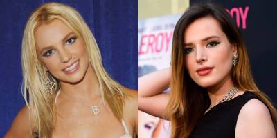 Here's Why Britney Spears Is Talking About Bella Thorne on Instagram! - www.justjared.com