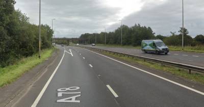 One man fighting for life after horror A78 crash as road remains shut down - www.dailyrecord.co.uk