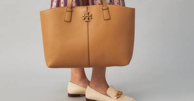 This Tory Burch Tote Is the Perfect Bag for Work or Weekend - www.usmagazine.com