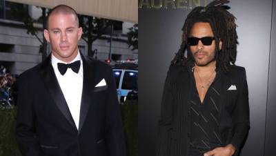 Channing Tatum Marvels At Lenny Kravitz’s Abs Amid Rumored Romance With Daughter Zoë - hollywoodlife.com