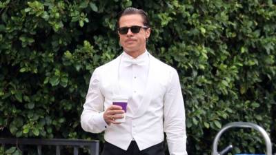 Brad Pitt spotted dressed to the nines on set of 'Babylon' - www.foxnews.com - Hollywood