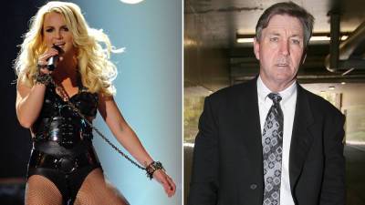 Britney Spears 'broke into tears' after judge ruled father Jamie would be suspended as conservator: report - www.foxnews.com