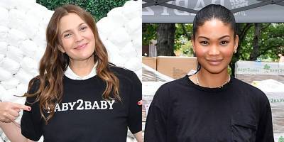 Drew Barrymore, Chanel Iman & More Hand Out Essential Items at Baby2Baby Event in NYC - www.justjared.com - New York