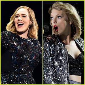 The Internet Thinks They Know Why Taylor Swift Bumped Her Album Up: Adele! - www.justjared.com