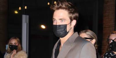 Robert Pattinson & Suki Waterhouse Head Home After Attending Academy Museum of Motion Pictures Premiere Party - www.justjared.com - Los Angeles