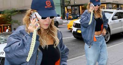 Rita Ora serves noughties vibes in New York City - www.msn.com - New York