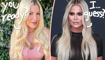 Tori Spelling Got A Makeover! Fans Thought She Was Khloé Kardashian! - perezhilton.com