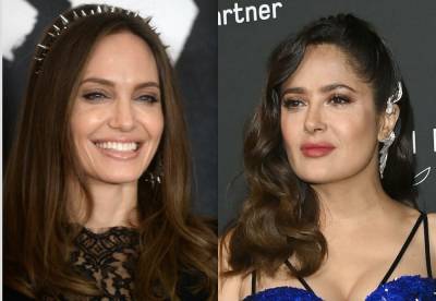 Angelina Jolie Ensures Salma Hayek Gets A Face Full Of Cake During Birthday Celebration - etcanada.com - Mexico
