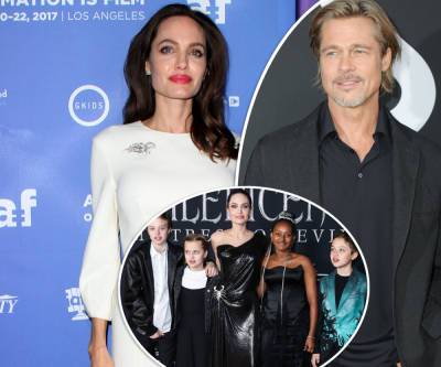 Angelina Jolie Says She Feared For The Safety Of Her ‘Whole Family’ While Married To Brad Pitt - perezhilton.com