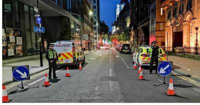 Vehicle checkpoints in Manchester city centre lead to arrest - www.manchestereveningnews.co.uk - Britain - Centre - city Manchester, county Centre