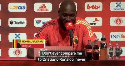 'Don't ever compare me' - Romelu Lukaku slams comparison with Man United star Cristiano Ronaldo - www.manchestereveningnews.co.uk - Manchester - Ireland