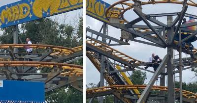 Scots theme park drama as terrified young boy rescued from stricken rollercoaster - www.dailyrecord.co.uk - Scotland