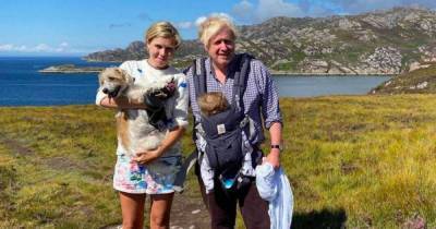 Boris Johnson takes son Wilfred to meet the Queen in Scotland - www.dailyrecord.co.uk - Scotland
