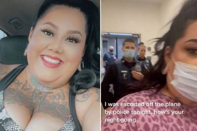 Why I was kicked off plane: I’m ‘fat, tattooed and mixed-race’ in a sports bra - nypost.com - state Alaska
