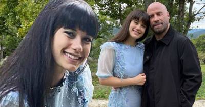 John Travolta's daughter Ella poses with dad on movie set - www.msn.com - Afghanistan