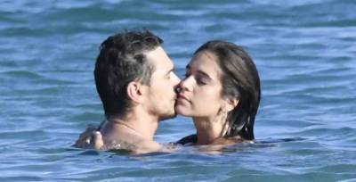 James Franco Enjoys a Steamy Beach Day with Girlfriend Isabel Pakzad in Greece - www.justjared.com - Greece