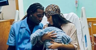 Cardi B welcomes her second child with husband Offset as she shares sweet snap - www.ok.co.uk