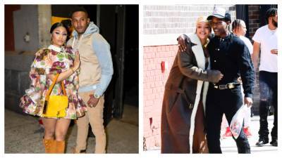 Rihanna and A$AP Rocky Hangout With Nicki Minaj and Kenneth Petty in Cute Couples Photo - www.etonline.com - New York