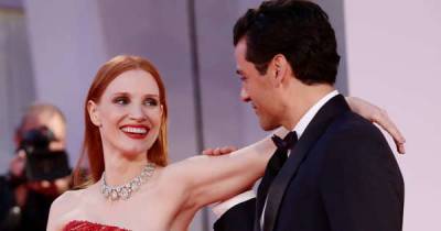 Jessica Chastain has tongue-in-cheek response to viral red carpet moment with Oscar Isaac - www.msn.com - USA - Sweden