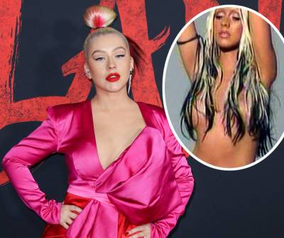 Christina Aguilera Poses Topless On Instagram In Callback To Stripped! - perezhilton.com