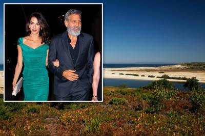George Clooney shoots down rumors of ‘Hamptons of Portugal’ mega-mansion - nypost.com - Portugal