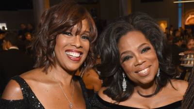 Gayle King on Why Oprah Winfrey Won't Be a Godmother to Her Grandchild (Exclusive) - www.etonline.com