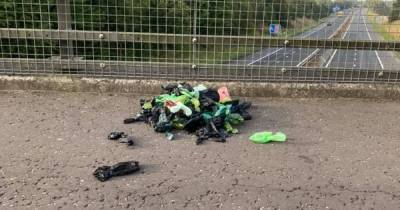 Yobs seen launching dog poo at cars on busy Scots motorway branded 'vile' and 'reckless' - www.dailyrecord.co.uk - Scotland