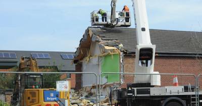 Second house to be razed to the ground in EK as man charged with lorry hit incident - www.dailyrecord.co.uk