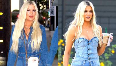Tori Spelling Reacts To Fans Saying She Looks Just Like Khloe Kardashian In New Photos - hollywoodlife.com - California
