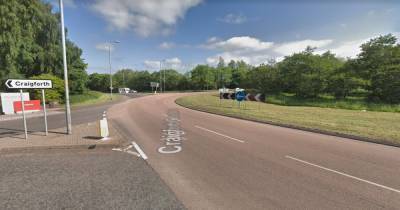 Cyclist dies after being hit by car in horror crash on Scots roundabout - www.dailyrecord.co.uk - Scotland
