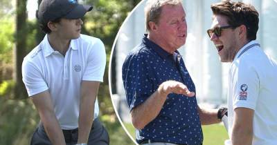 Tom Holland shows off his swing in celebrity golf championship - www.msn.com