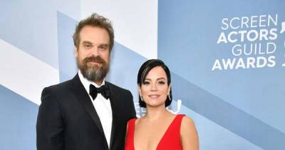Lily Allen celebrates her first anniversary with David Harbour - www.msn.com - Las Vegas